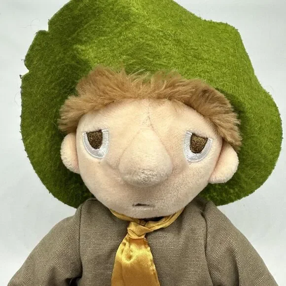 RARE Moomin Snufkin Plush Martinex Teddix TOVE 100 Tove Jannson Red Flower 14" - Picture 5 of 12